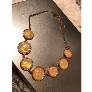 Gold Circle Necklace